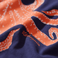 T-shirt en coton garçon Macro Octopussy Bleu marine vue de détail 1