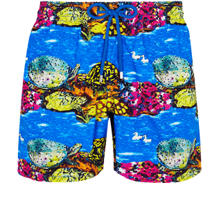 Bañador con estampado Vilebrequin x Hunt Slonem para hombre Atoll vista frontal