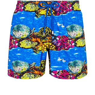 Vilebrequin x 亨特·斯隆姆合作款男士泳裤 Atoll 正面图