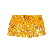 Girls Swim Shorts Palm Leaves Mango front view