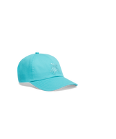 Gorra lisa para niños Disco green vista frontal