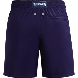 Ultraleichte und verstaubare Solid Badeshorts für Herren Midnight Rückansicht