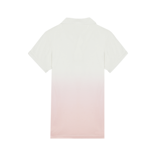 男童扎染棉质莱赛尔 Polo 衫 Peony 后视图