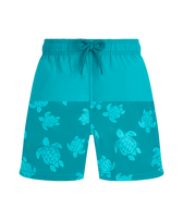 Maillot de bain garçon aquaréactif Ronde des Tortues Bora bora vue de face