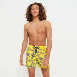 Bañador de tacto aterciopelado con estampado Lobster para hombre Mimosa detalles vista 1