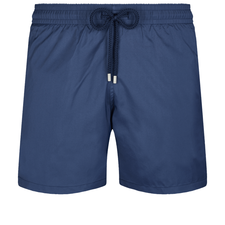 Ultraleichte Und Verstaubare Solid Badeshorts Für Herren - Mahina - Blau