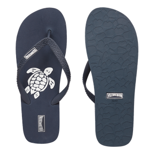 男士 Turtle 沙滩人字拖 Navy 2 正面图