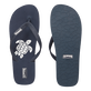 男士 Turtle 沙滩人字拖 Navy 2 正面图