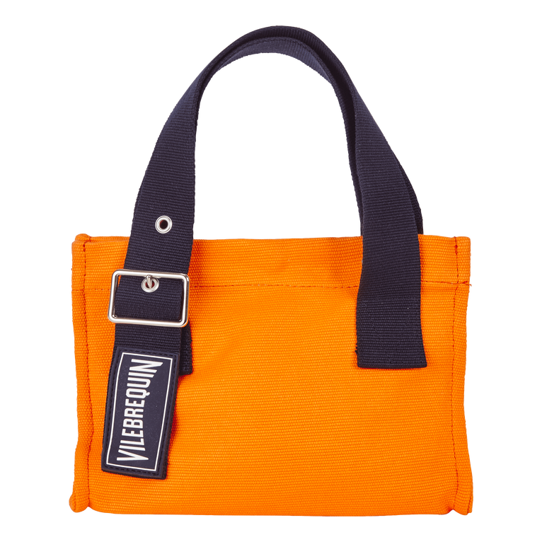Solid Mini-strandtasche - Bagmi - Orange - Größe OSFA - Vilebrequin
