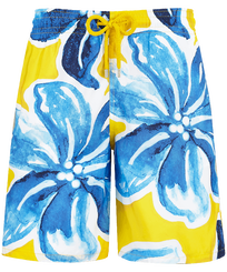 Maillot de bain long ultra-léger et pliable homme Raiatea Soleil vue de face