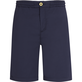 Men Jogging Gabardine Bermuda Shorts Blue front view