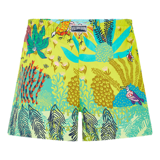 Pantalón corto de baño con estampado Jungle Rousseau para mujer Jengibre vista trasera