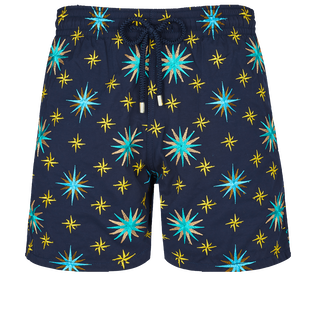 Men Swim Shorts Embroidered Sud - Limited Edition Navy front view