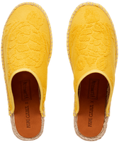 Espadrille en éponge femme - VBQ x Pare Gabia Tournesol vue de face