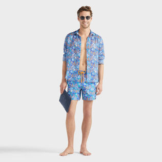 Fishy Vibes Badeshorts für Herren Marrakech Details Ansicht 2