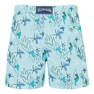 Men Swim Trunks Embroidered Camo Seaweed - Limited Edition Thalassa back view
