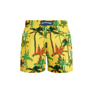 Pantaloncini mare uomo ultraleggeri e ripiegabili Palms Offset Sole vista posteriore