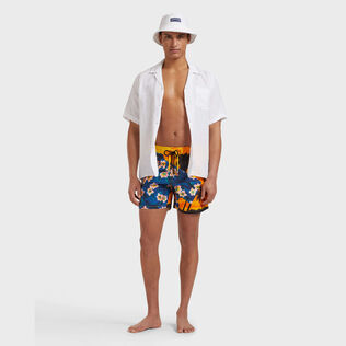 Men Swim Shorts Hawain Mix - VBQ x Palm Angels Corn 细节视图1