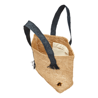 Bolsa de playa de rafia