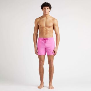 Pantaloncini da bagno uomo idroreattivi Rascasses Oleander vista frontale indossata