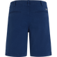 Bermudas de color liso para hombre Mar azul vista trasera