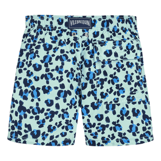 Bañador con estampado Turtles Leopard para niño Thalassa vista trasera