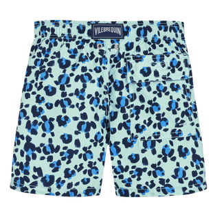 Boys Swim Shorts Turtles Leopard Thalassa vista trasera