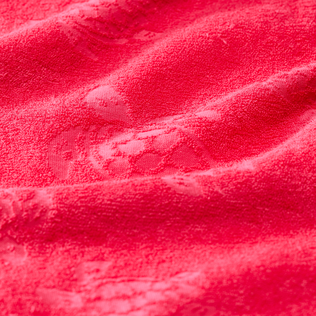 Ronde des Tortues Frottee-Jacquard-Set für Kleinkinder Stachelbeerenrot Details Ansicht 1