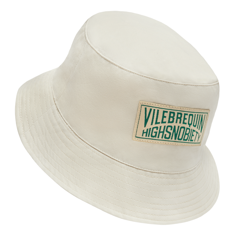 Men Bucket Hat Solid - Vilebrequin X Highsnobiety - Caps - Bowl - Beige - Size OSFA - Vilebrequin