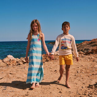 Sweat col rond Enfants Family Weekend Off-white vue de détail 1