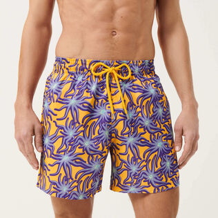Men Swim Trunks Ultra-light and packable Octopus Band Yellow details view 1