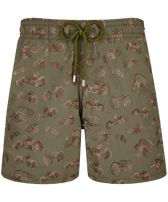 Men Swim Shorts Embroidered Hermit Crabs - Limited Edition Olivier front view