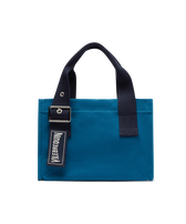 Mini Beach Bag Peacock front view