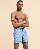 Trouva: Divine Blue Moorea Ronde Des Tortues Swim Shorts