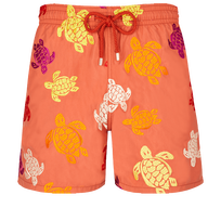 男士 Ronde Tortues Multicolores 刺绣游泳短裤 - 限量款 Tomette 正面图