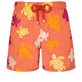 Pantaloncini mare uomo ricamati Ronde Tortues Multicolores - Edizione limitata Tomette vista frontale
