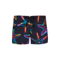 Baby Swim shorts Disco Stars Navy front view