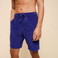 Bermudas de color liso para hombre y mujer Purple blue detalles vista 5