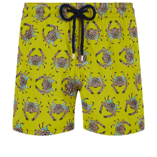 Bañador con bordado Only Crabs ! para hombre - Edición limitada Matcha vista frontal