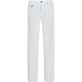 Micro Ronde des Tortues Light Gabardin 5 pockets pants White front view