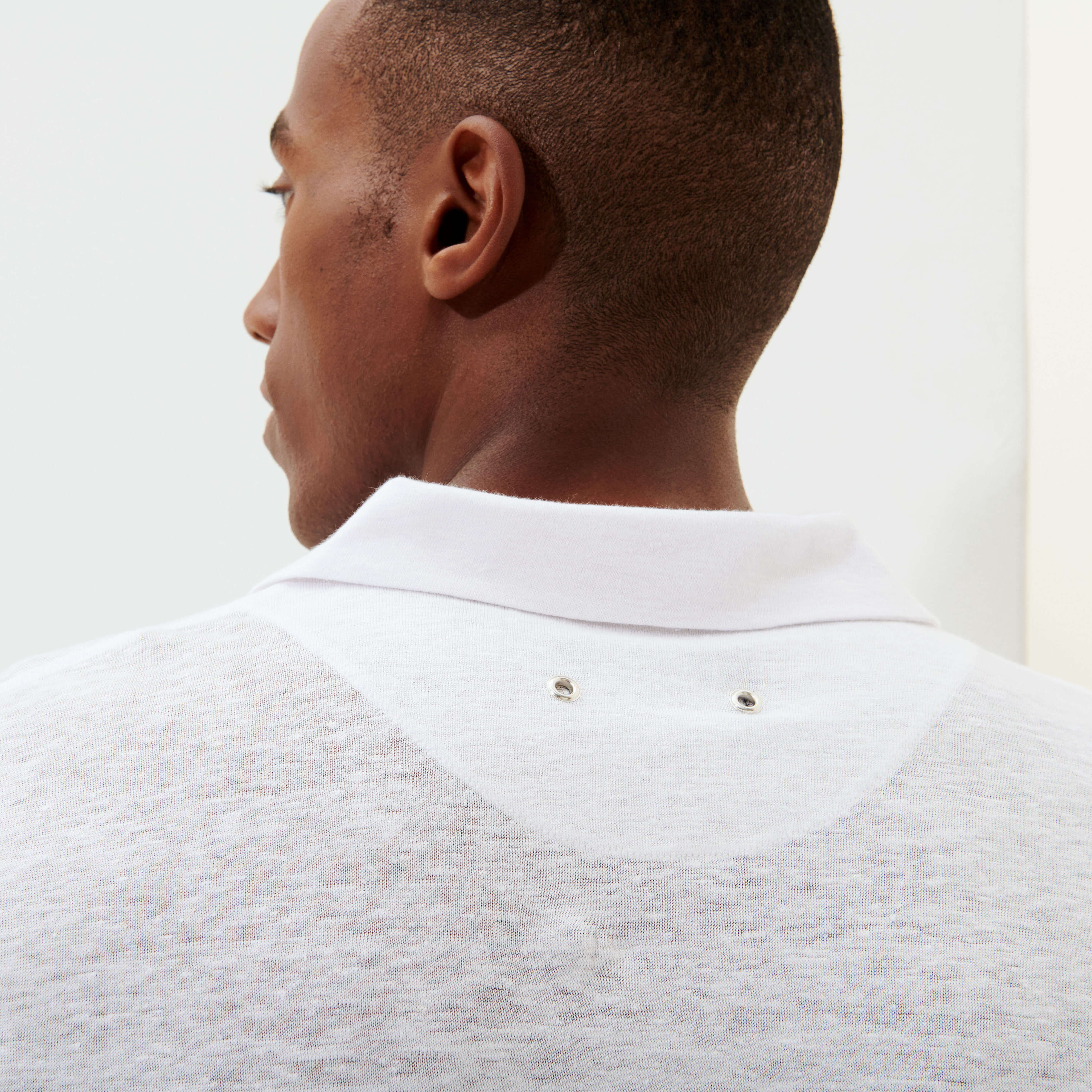 Polo lino best sale uomo