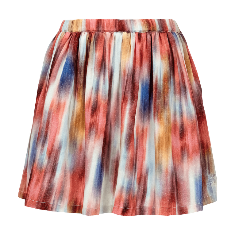 Jupe En Viscose Fille Ikat - Gulipe - Multi