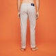 Men Others Printed - Men 5-Pockets printed Denim Pants Micro Dot, Caviar back worn view