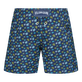 男童 Micro Tortues Rainbow 超轻易收纳泳装 Navy 后视图
