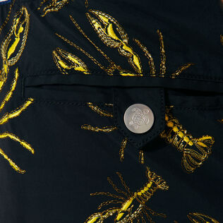 Men Embroidered Swimwear Lobsters - Limited Edition Black details view 2