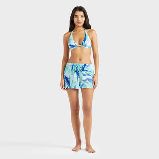 Pantalones cortos de baño con estampado Madrague para mujer Thalassa vista frontal desgastada