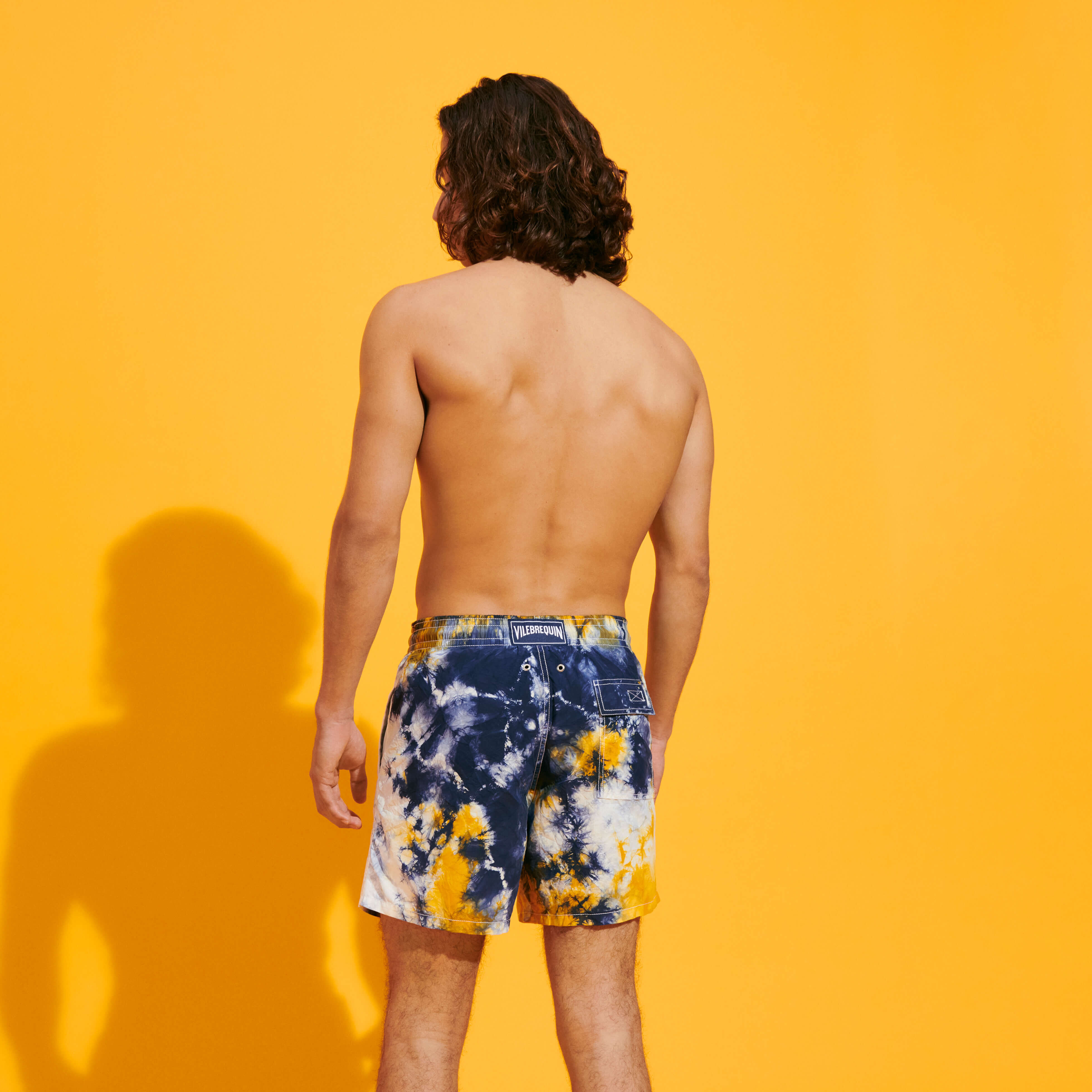 Men Swim Shorts Tie Dye