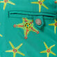 Starfish Dance Badeshorts mit Stickerei für Herren – Limitierte Serie Linde Details Ansicht 5