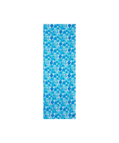 Pareo in voile di cotone Tahiti Flowers Bianco vista frontale