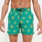 Starfish Dance Badeshorts mit Stickerei für Herren – Limitierte Serie Linde Details Ansicht 3